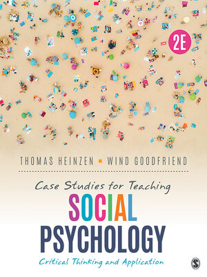 cover image of Case Studies for Teaching Social Psychology